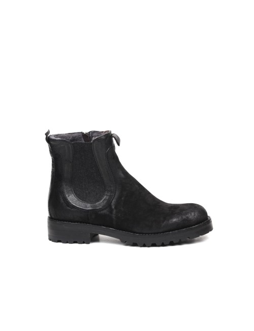 STIVALETTO CON PELO D3036