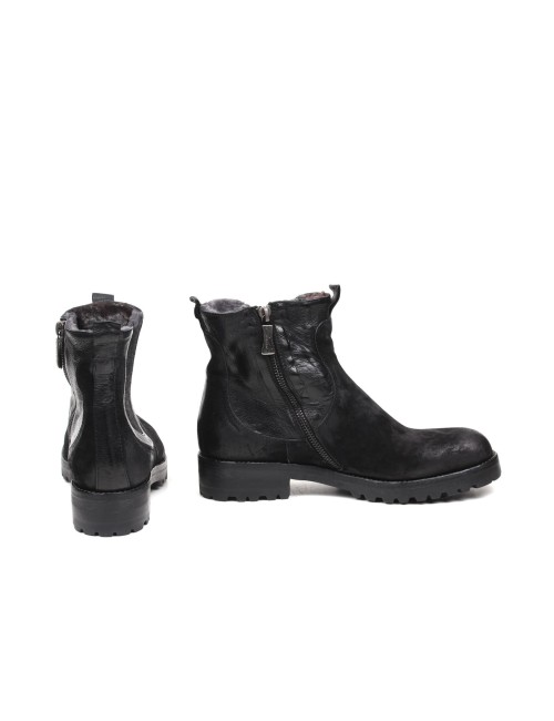 STIVALETTO CON PELO D3036