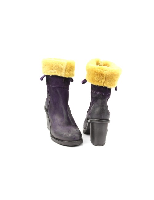 STIVALETTO CON PELO A2522