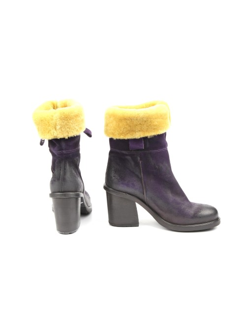 STIVALETTO CON PELO A2522