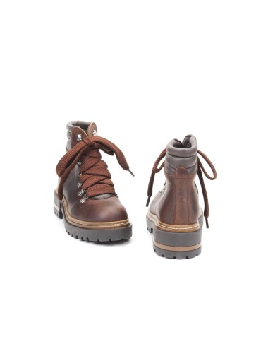 ALPEN SCHNUERSTIEFELETTE MIT FELL RESIA