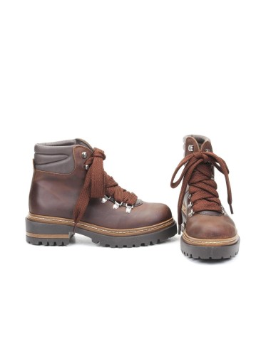 ALPEN SCHNUERSTIEFELETTE MIT FELL RESIA