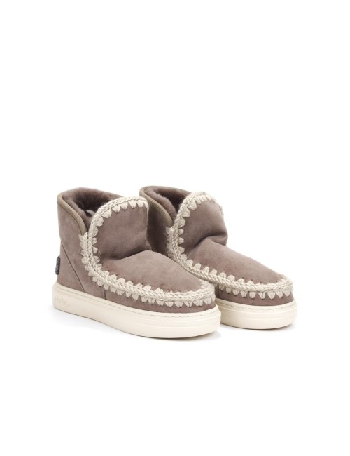 STIVALETTO CON PELO ESKIMO