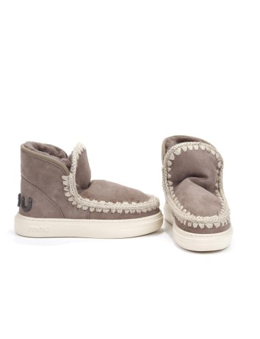 STIVALETTO CON PELO ESKIMO