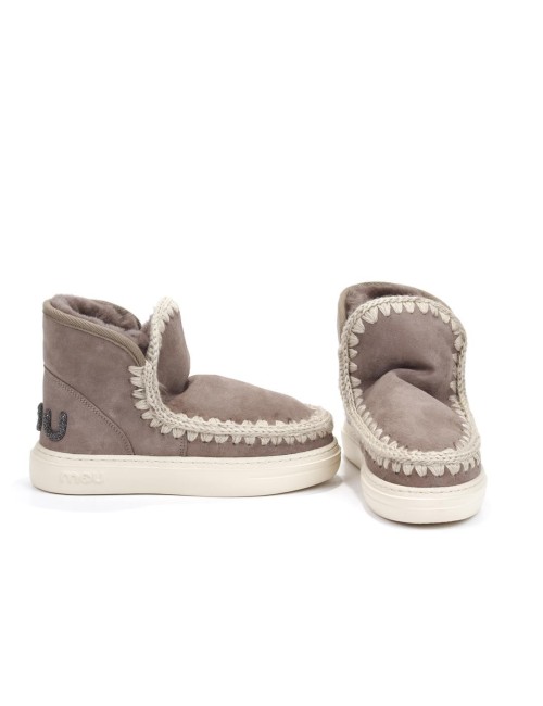 STIVALETTO CON PELO ESKIMO