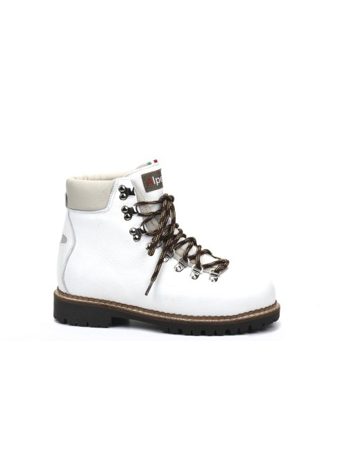 SCHNUERSTIEFELETTE MIT FELL LIVIGNO