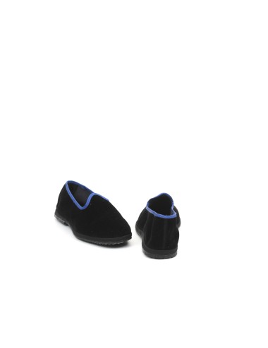 MOCASSINO NERO BLU