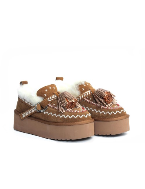 FURRY ANKLE BOOT MI 02