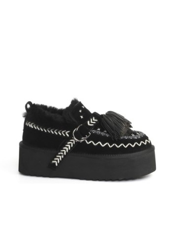 FURRY ANKLE BOOT MI 02