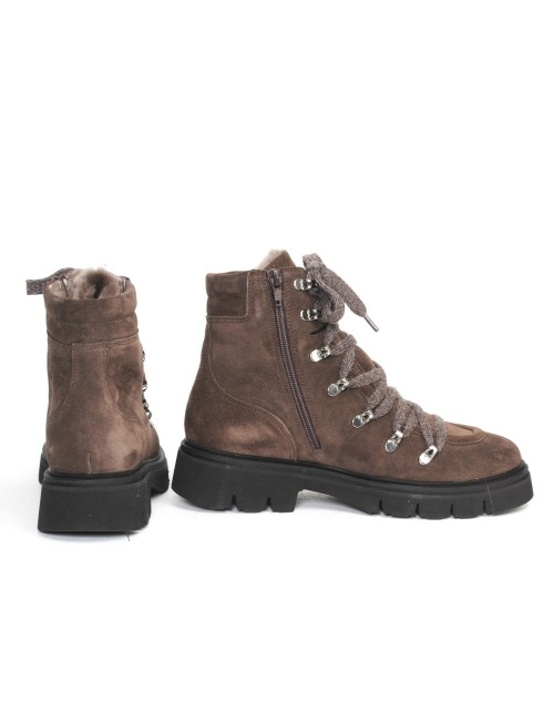 STIEFELETTE MIT PELZ K766T