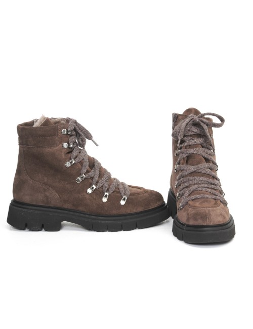 STIEFELETTE MIT PELZ K766T