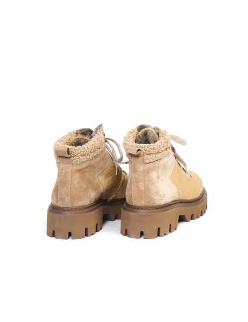 STIEFELETTE MIT PELZ CASSIOPEA