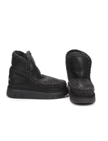 STIVALETTO CON PELO ESKIMO