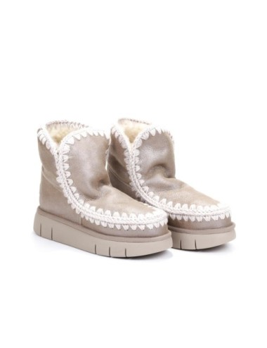 STIVALETTO CON PELO ESKIMO