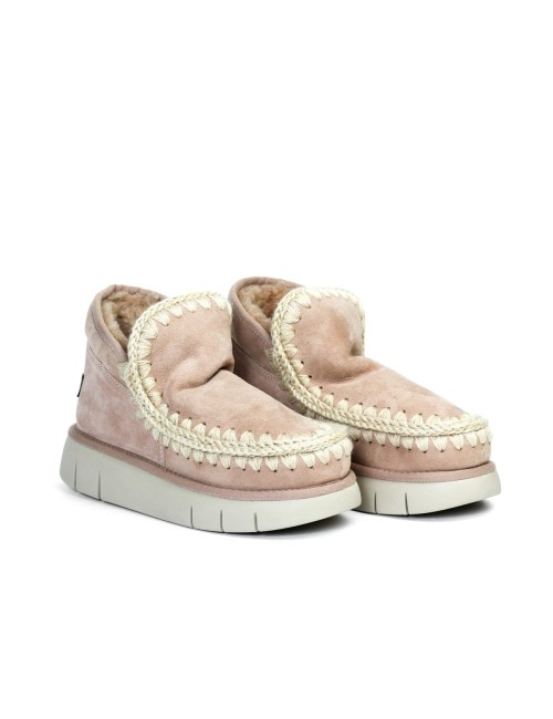 STIVALETTO CON PELO ESKIMO
