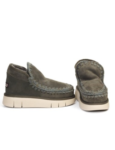 STIVALETTO CON PELO ESKIMO