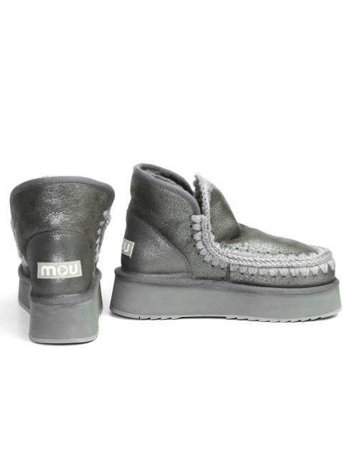STIVALETTO CON PELO MINI ESKIMO