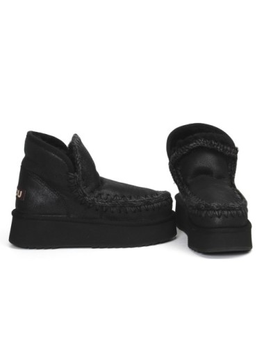 STIVALETTO CON PELO MINI ESKIMO