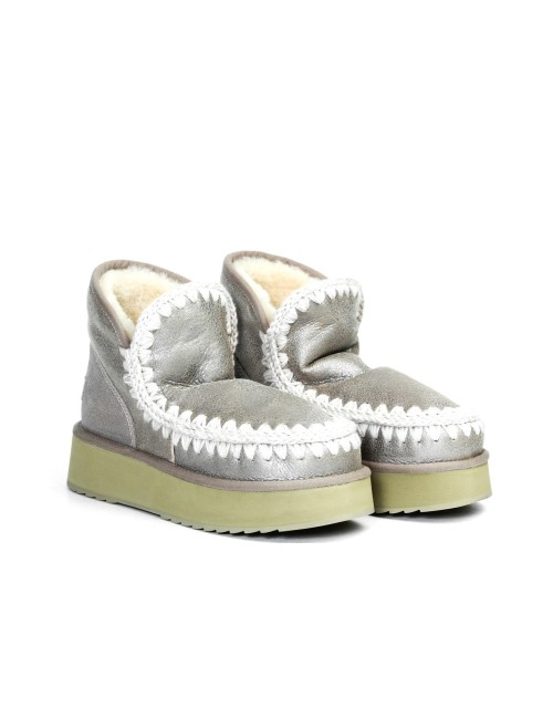 STIVALETTO CON PELO MINI ESKIMO