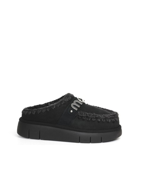 FURRY SLIPPER ESKIMO METAL LOGO